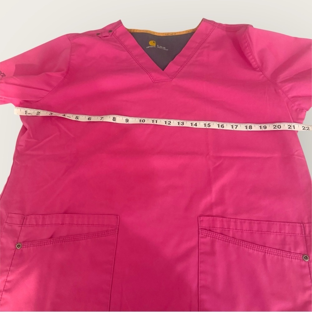 Carhartt WOMEN'S V-NECK SCRUB TOP and PANTS size L - Picture 13 of 16